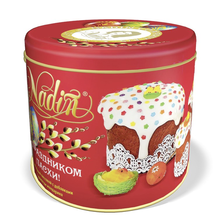 

Чай чёрный Nadin С праздником Пасхи крупнолистовой 50 г