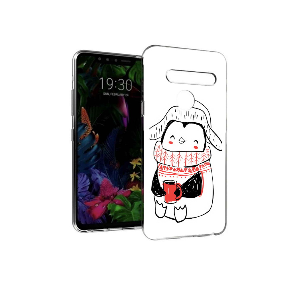 

Чехол MyPads Tocco для LG G8 Милый пингвин (PT135945.76.115), Tocco