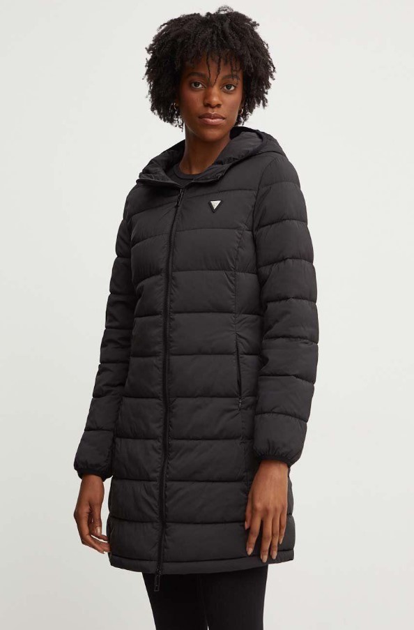 

Куртка женская Guess V4YL05WF3X0 черная 42 EU, Черный, V4YL05WF3X0