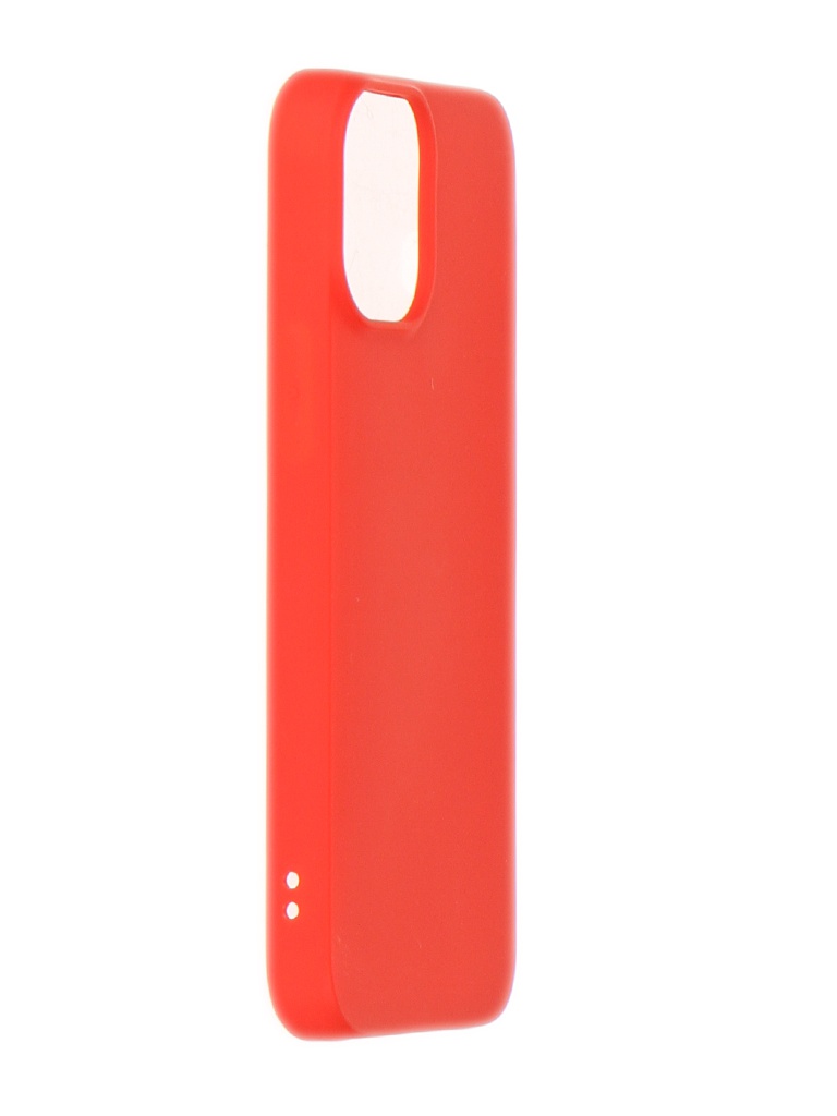 фото Чехол pero для apple iphone 13 mini soft touch red cc1c-0119-rd