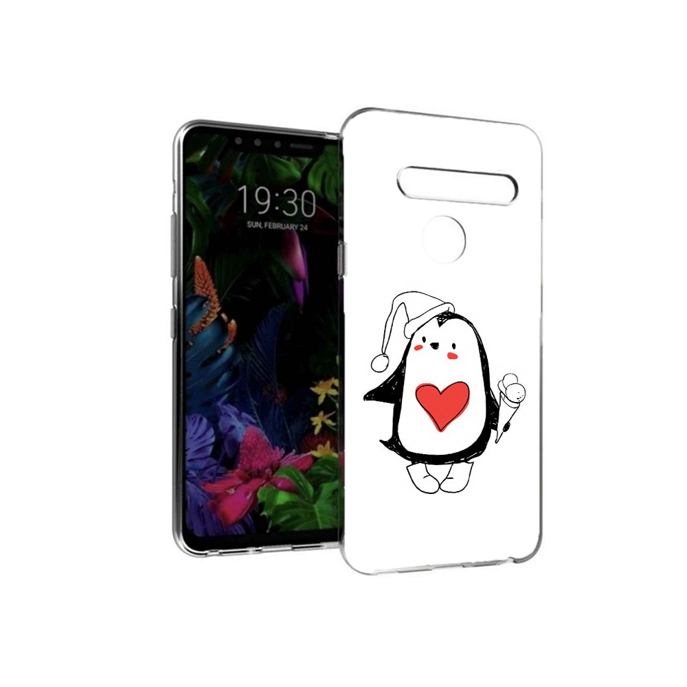 

Чехол MyPads Tocco для LG G8 Пингвин с мороженым (PT135945.76.135), Tocco