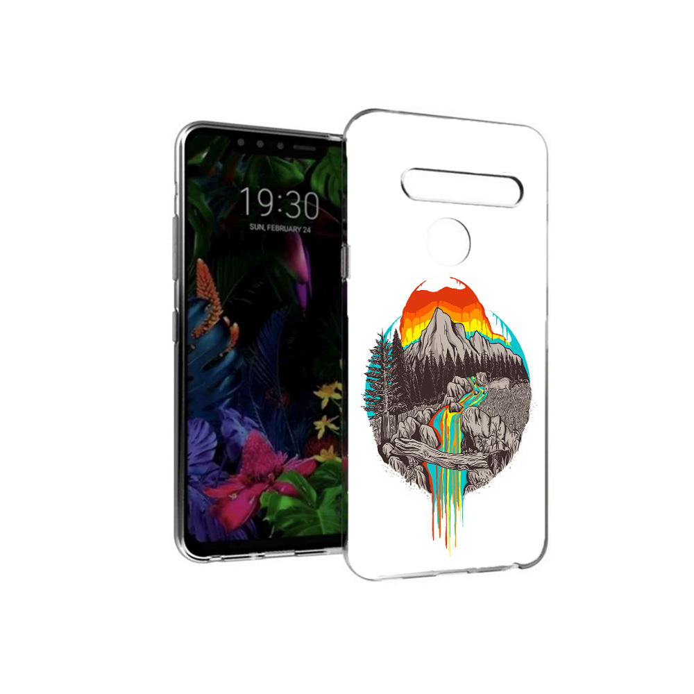 

Чехол MyPads Tocco для LG G8 Радужный водопад (PT135945.76.144), Tocco