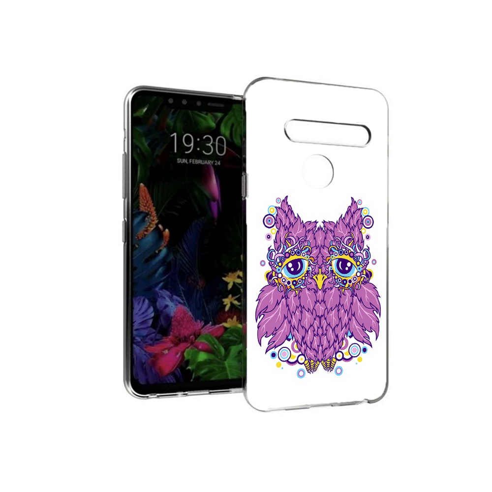 

Чехол MyPads Tocco для LG G8 Розовая сова (PT135945.76.147), Tocco