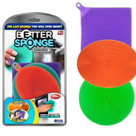 

Губки для мытья посуды Bestyday better sponge силиконовые