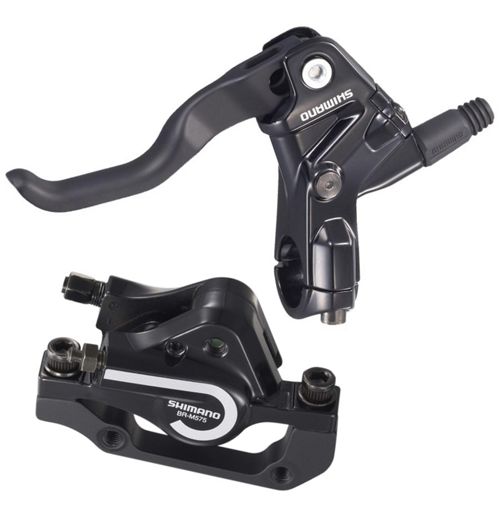 фото Shimano тормоз дисковый гидравлический br-m575 с ручкой