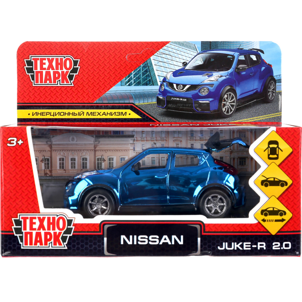 

Машинка игрушечная Технопарк метал. инерц. Nissan Juke-R 2.0,12 см