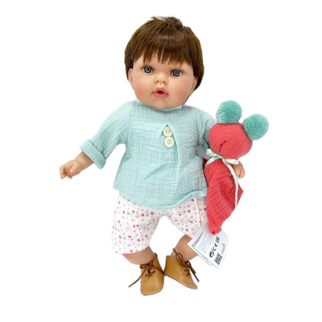Кукла Nines 45см Lucas мягконабивная, в пакете (N5900K)