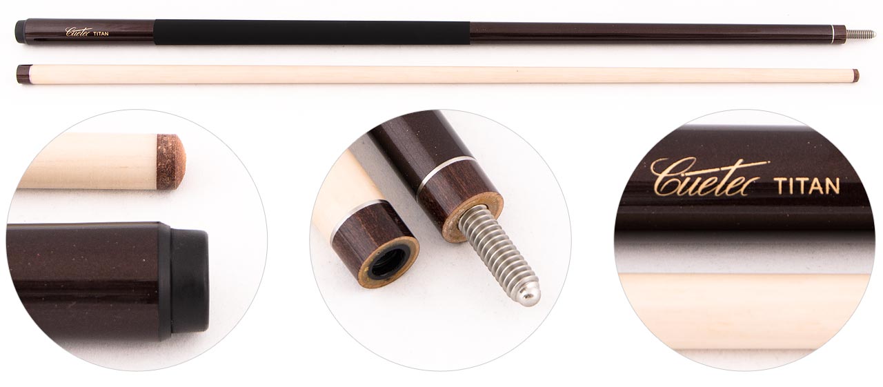 

Cuetec Кий для русского бильярда 2-pc «Cuetec Titan CTI-3» (бургунд), «Cuetec Titan CTI-3» (бургунд)