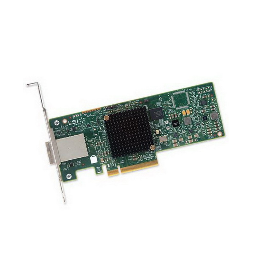 HBA-адаптер Broadcom LSI SAS 9300-8E BULK (LSI00343 / H5-25460-00 / H3-25460-02H)