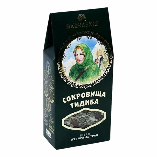 

Чай травяной Экокавказ Сокровище Тидиба измельченный 100 г