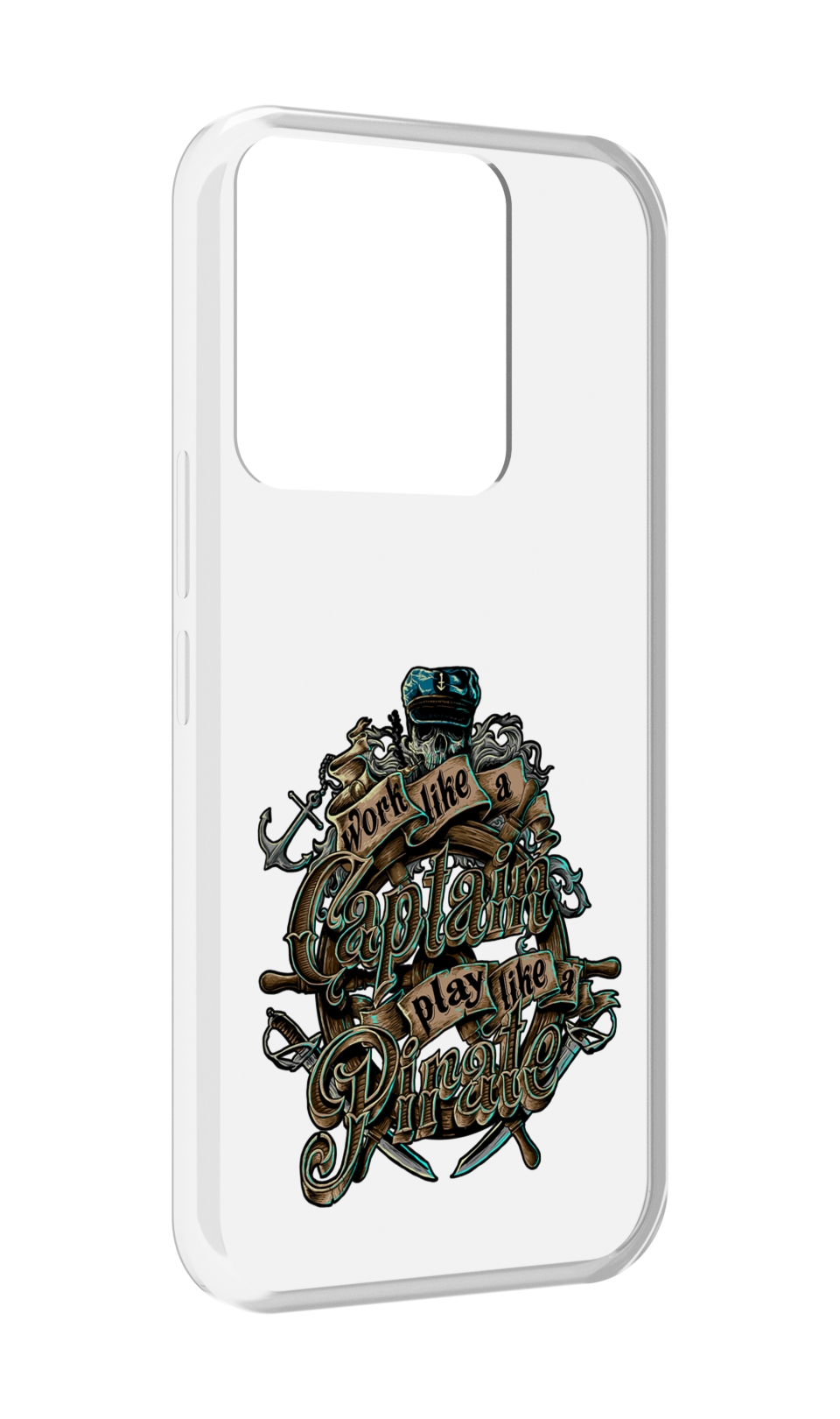 

Чехол MyPads капитан пиратов для Tecno Spark Go 2022 / Tecno Spark 8C, Прозрачный, Tocco