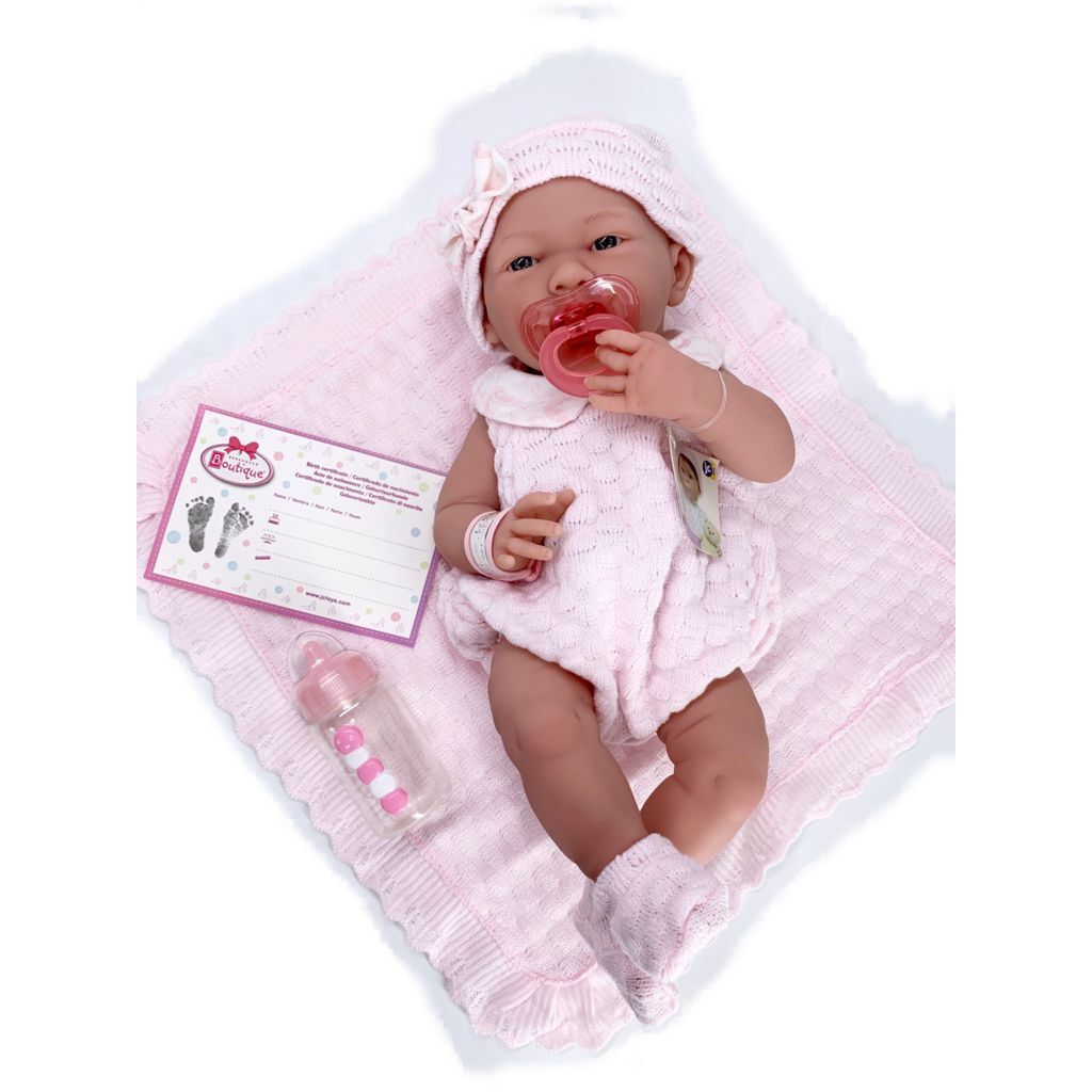 Кукла BERENGUER виниловая 38см La Newborn 18053 кукла jc toys berenguer виниловая 38см la newborn 18054