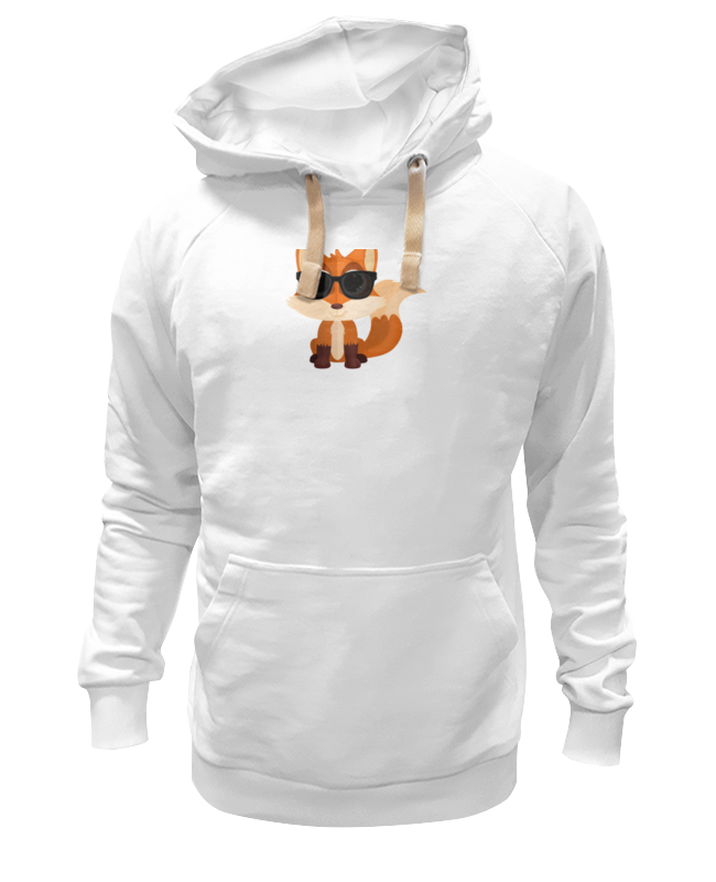 

Худи Printio Лисичка белое 3XL, Белый, Лисичка
