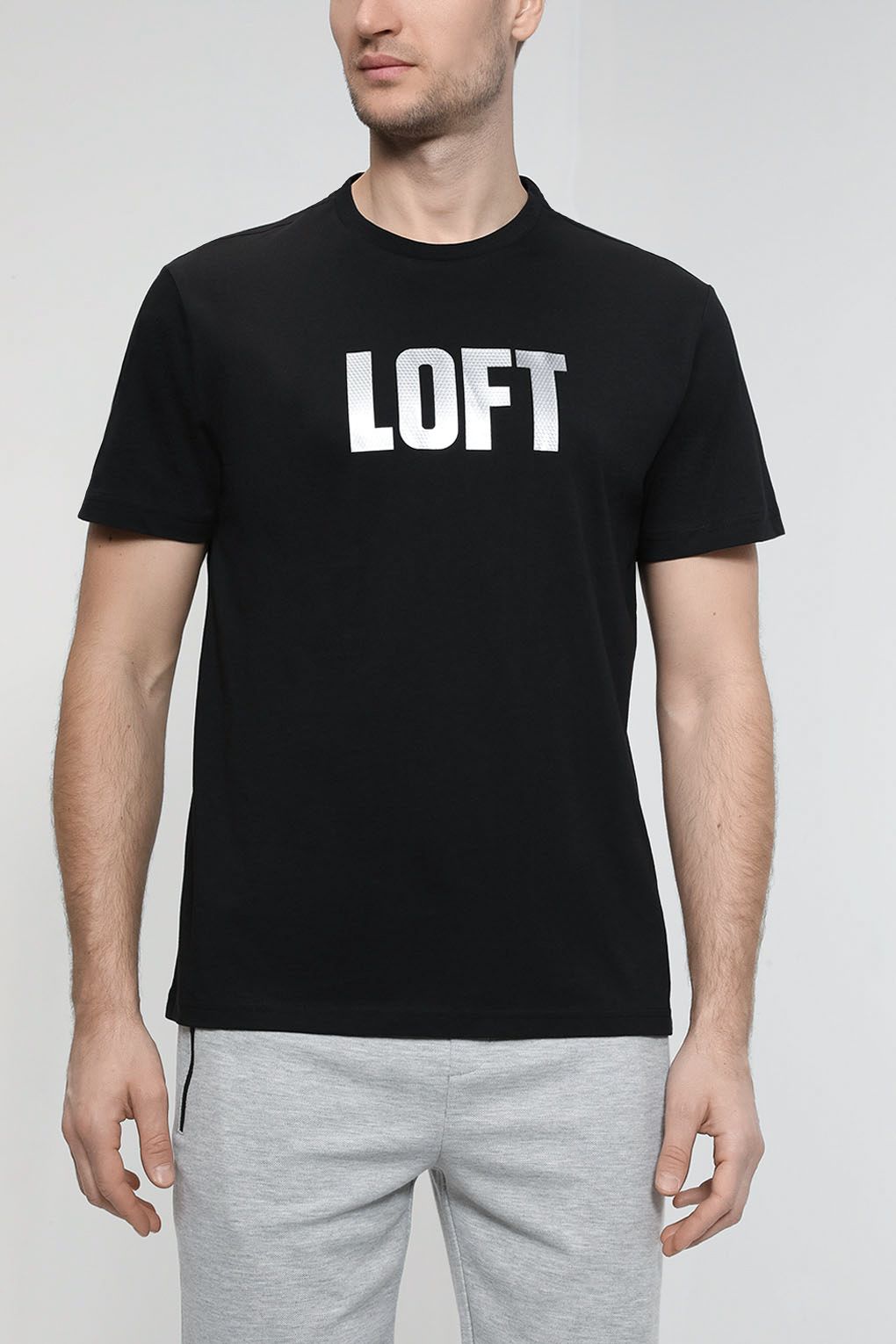 

Футболка мужская Loft LF2031897 черная M, Черный, LF2031897
