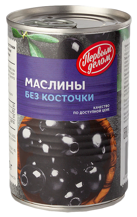 Маслины Первым делом без косточки, 300 г