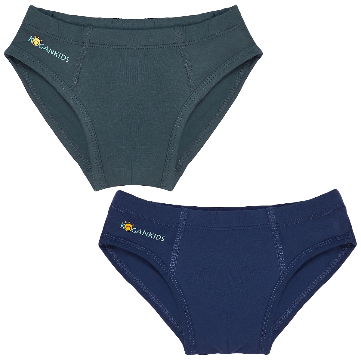 

Трусы 2 шт для детей Kogankids 262-503-(42*48) темно-синий/серый 80, 262-503-(42*48)