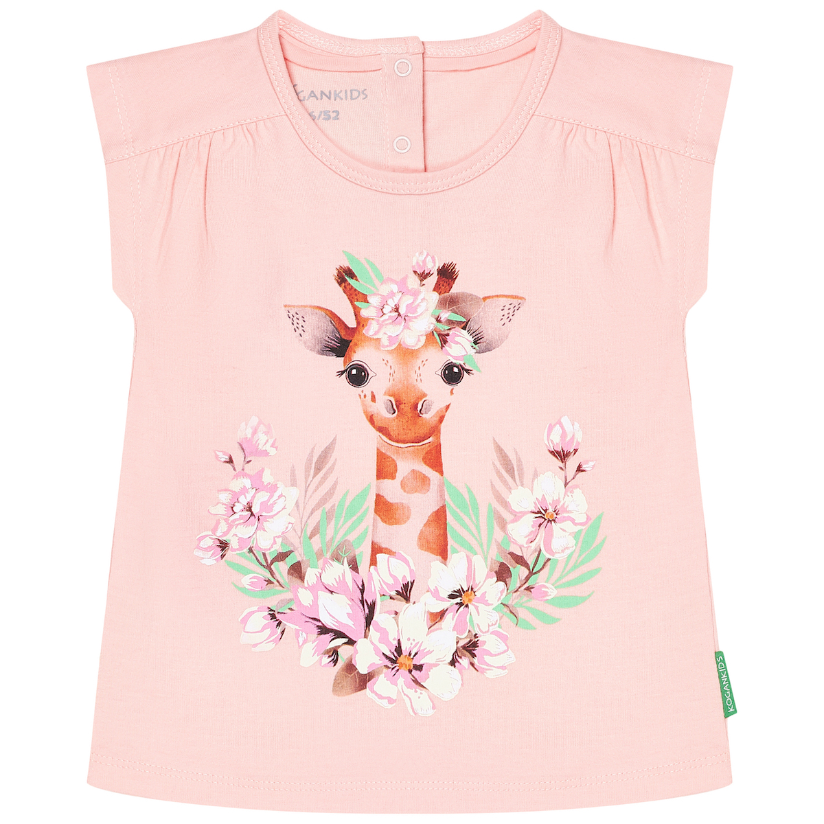

Футболка для детей Kogankids 271-112-04 розовый 80, 271-112-04