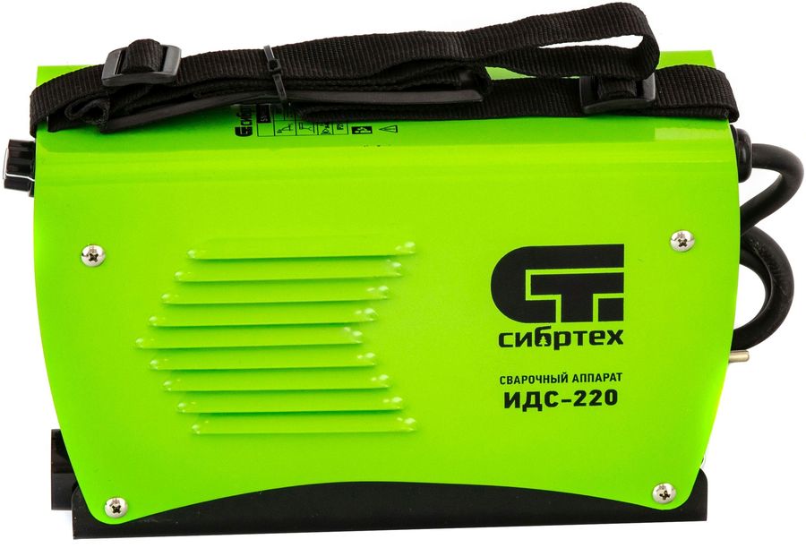 

Сварочный аппарат СИБРТЕХ ИДС-220, инвертор [94377]