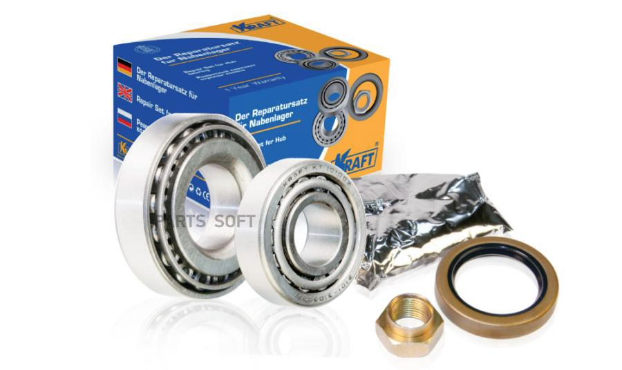 

Ремкомплект подшипников ступицы передний R KRAFT kt103504