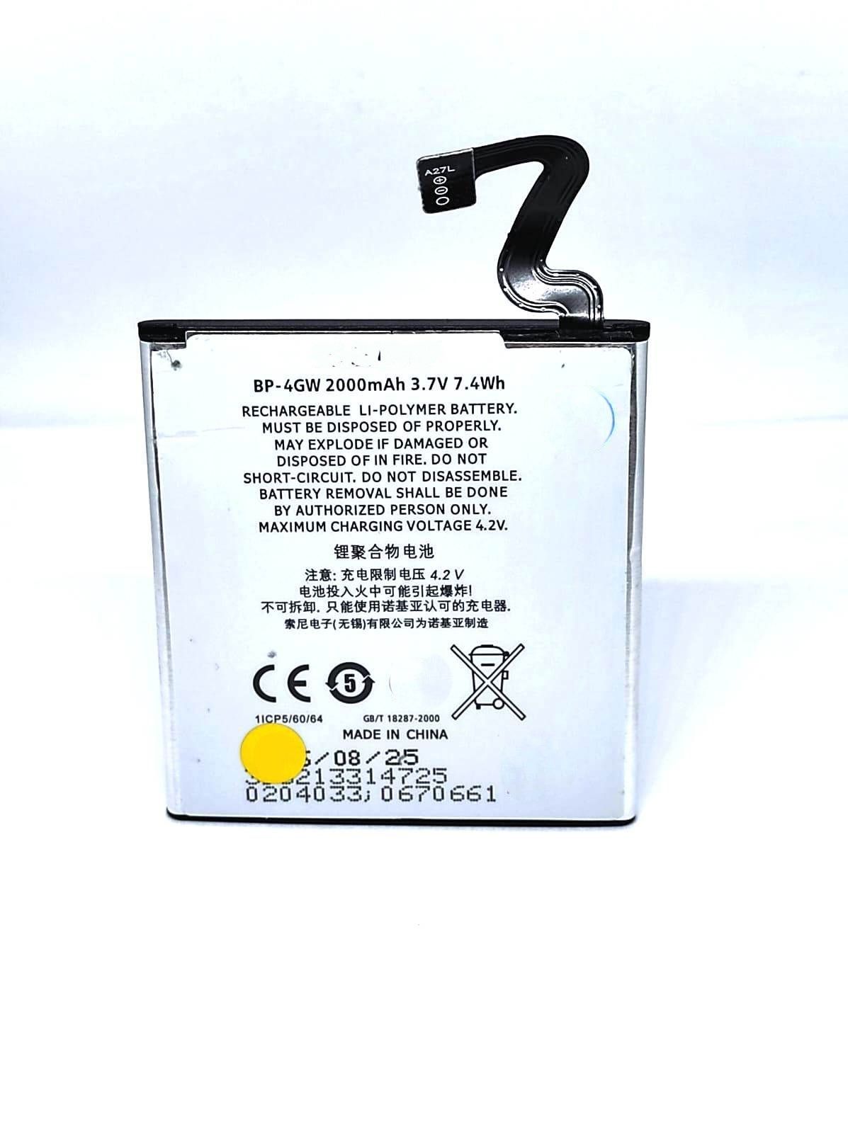 

Аккумулятор для телефона Nokia BP-4GW Nokia 920 Lumia мАч 2000