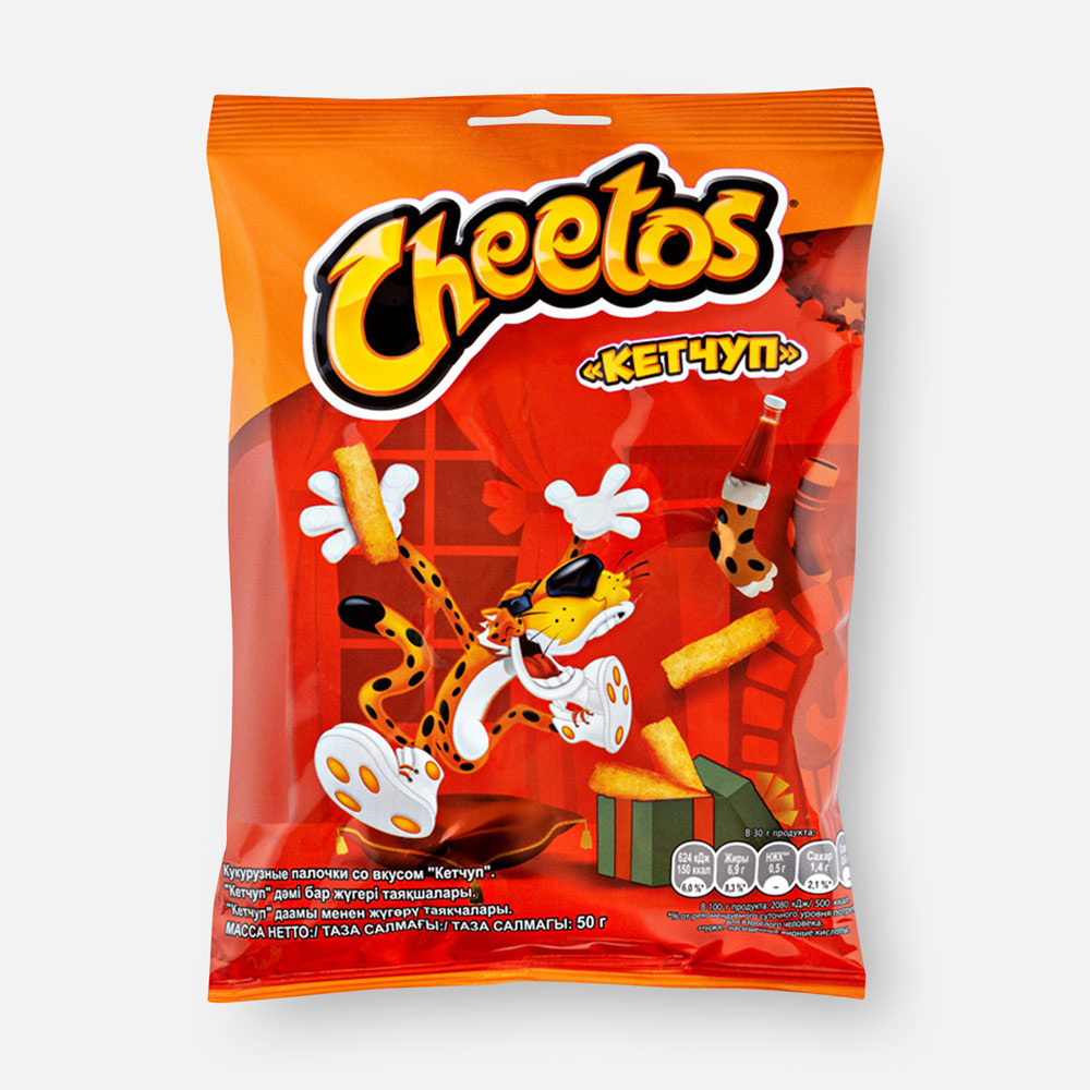 Кукурузные снеки Cheetos кетчуп 50 г