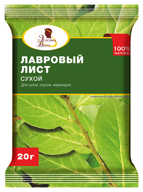 Лавровый лист Эстетика вкуса сухой 20 г