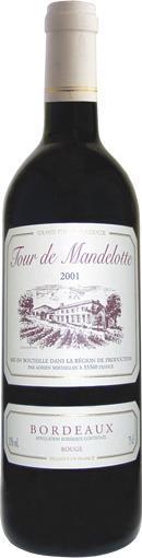 

Вино Tour de Mandelotte красное сухое 0,75 л