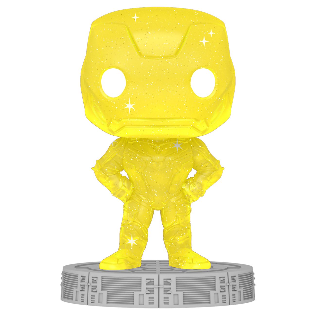 фото Фигурка funko pop! marvel infinity saga iron man yellow w/case