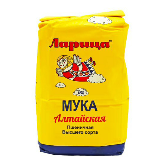 

Мука Ларица пшеничная высший сорт 1 кг