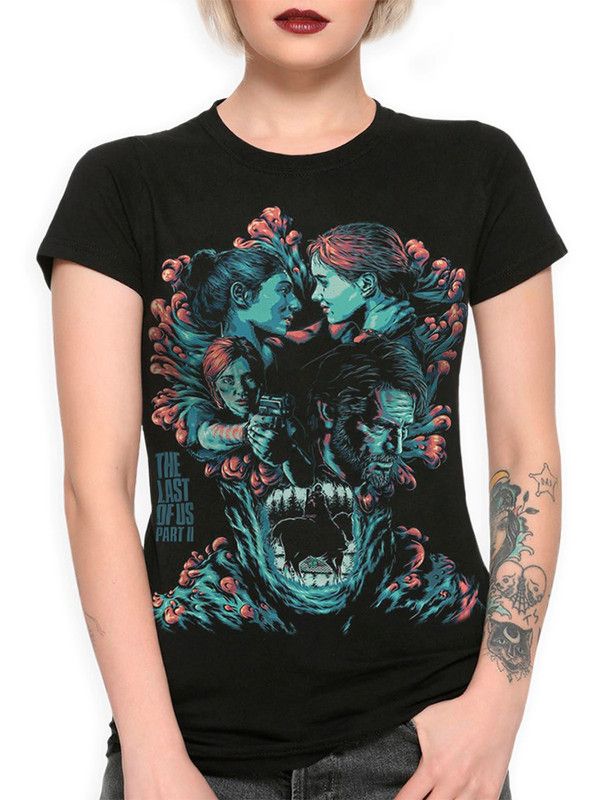 

Футболка женская DreamShirts Studio The Last of Us - Одни из нас TLO-40312-1 черная XS, Черный, The Last of Us - Одни из нас TLO-40312-1