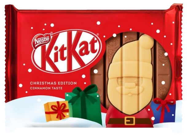 

Шоколад KitKat Senses Christmas Edition Cinnamon Taste со вкусом корицы с вафлей 108 г