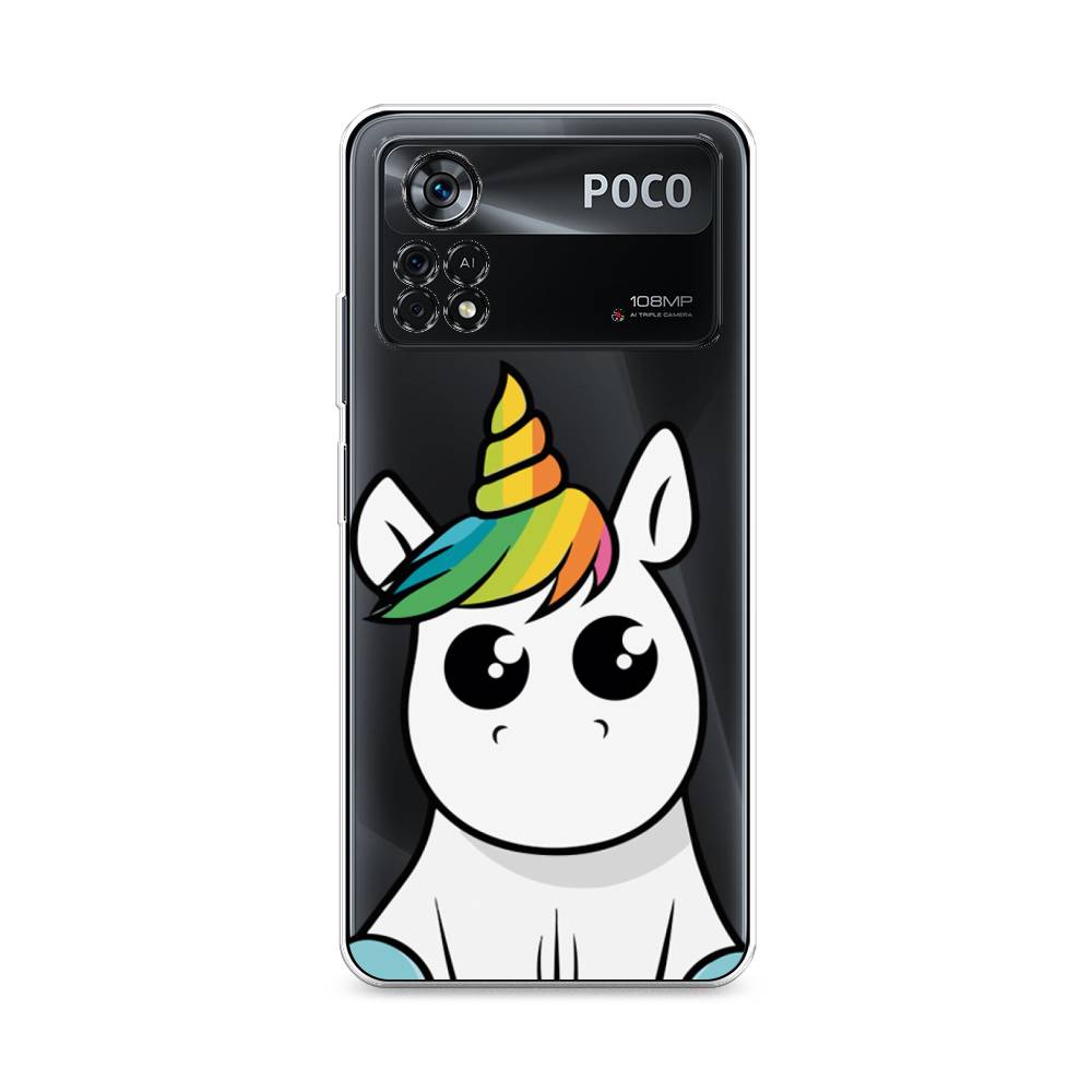 

Чехол Awog "Глазастый единорог" для Xiaomi Poco X4 Pro 5G