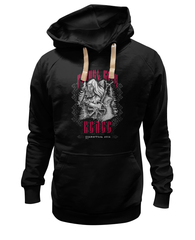 

Худи Printio Родные боги - велес черное 3XL, Родные боги - велес