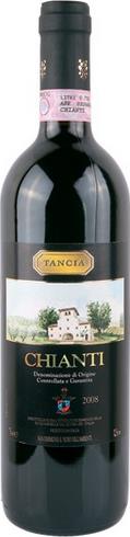 

Вино Tancia Chianti красное сухое 0,75 л