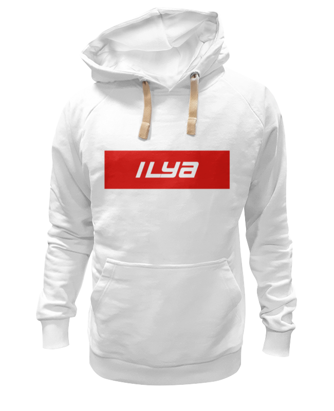 

Худи Printio Имя ilya белое 3XL, Белый, Имя ilya
