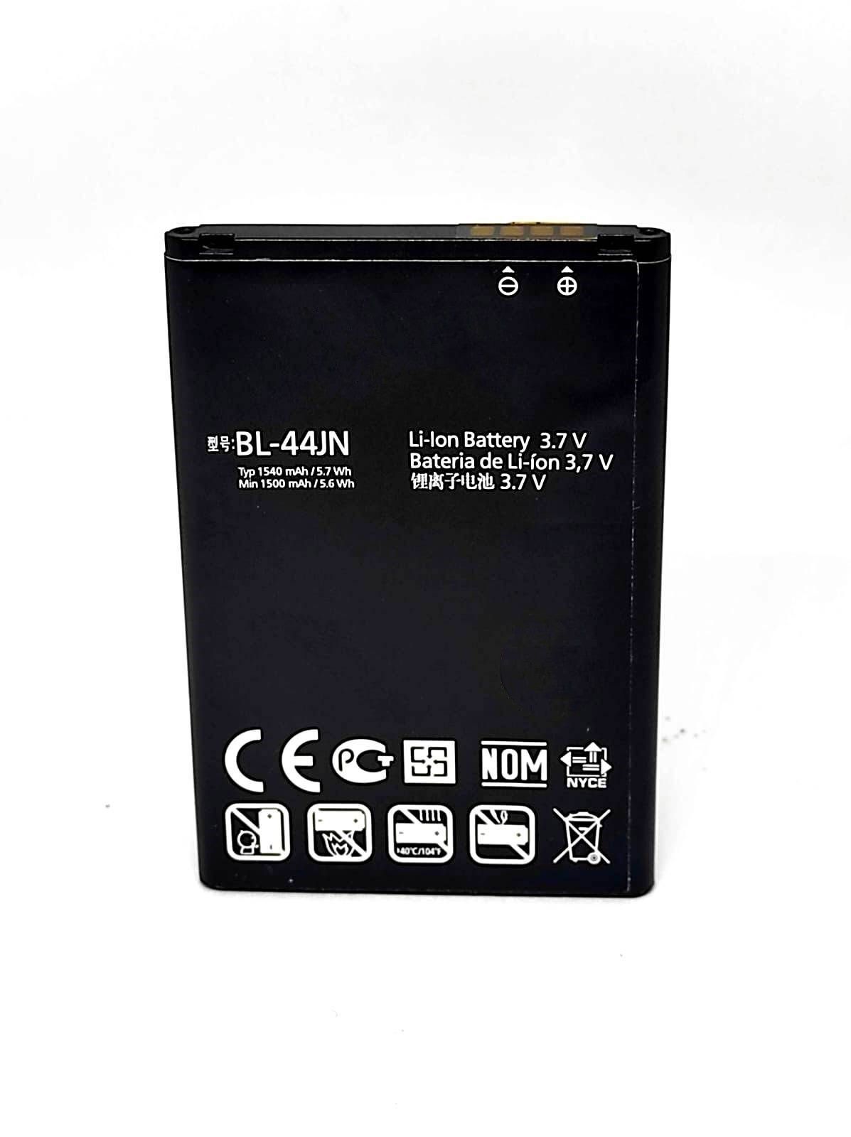 

Аккумулятор для телефона LG BL-44JN LG P690..E405.E510.E730.A290.. мАч 1500