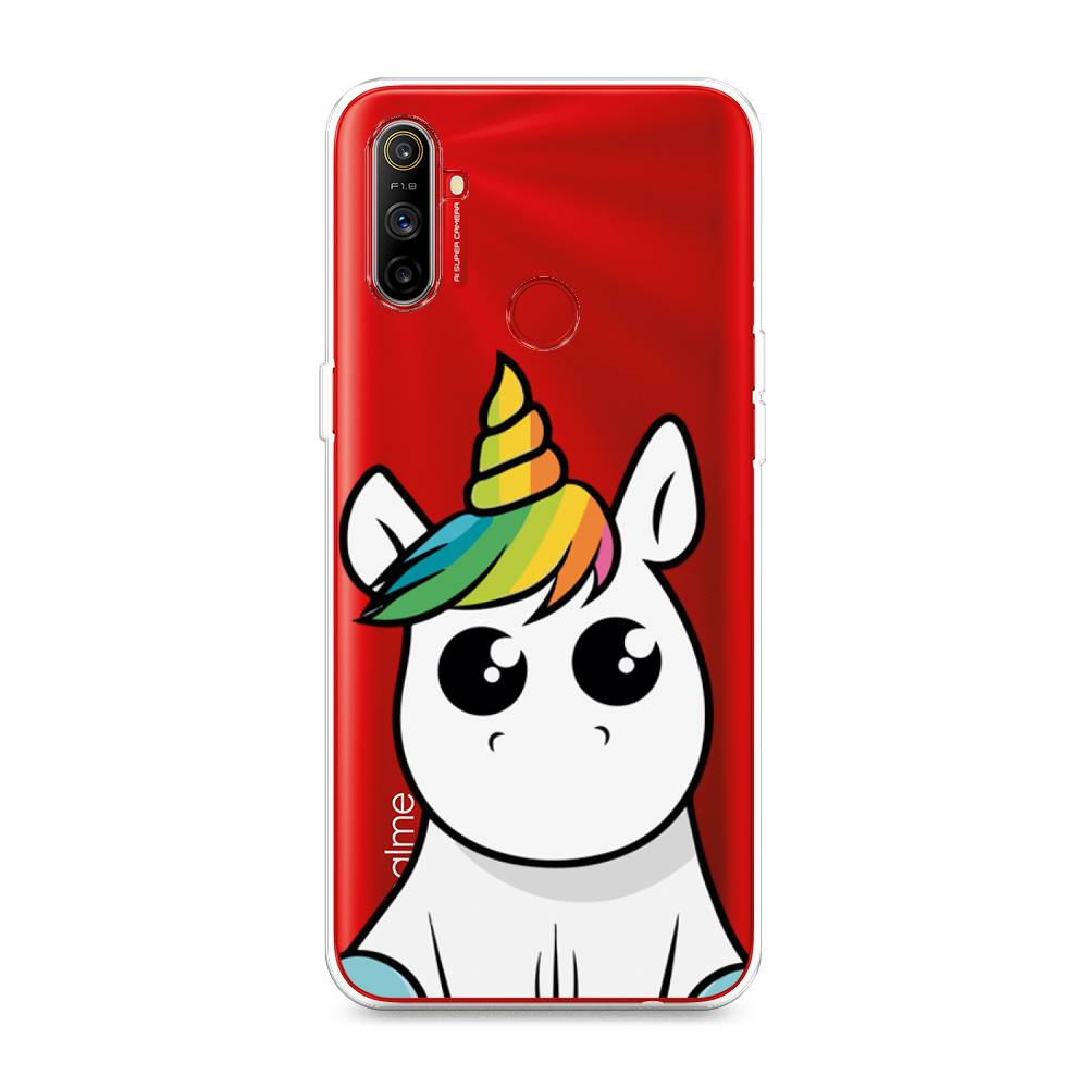 

Чехол Awog "Глазастый единорог" для Realme C3