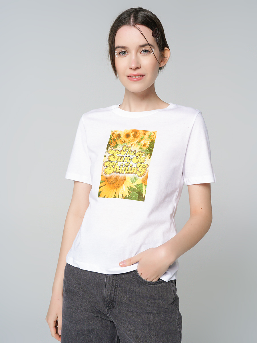 

Футболка женская ТВОЕ 90108 белая XL, 90108