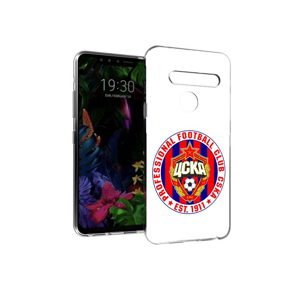 

Чехол MyPads Tocco для LG G8 ФК ЦСК логотип (PT135945.76.178), Tocco