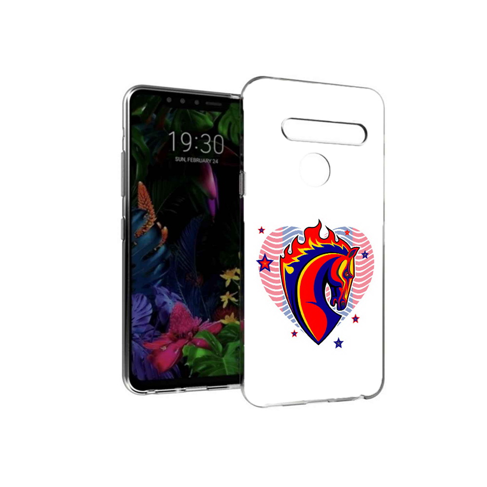 

Чехол MyPads Tocco для LG G8 ФК ЦСЛ Лошадь (PT135945.76.180), Tocco