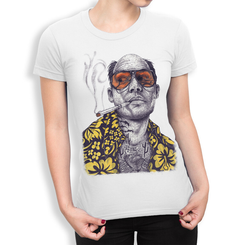

Футболка женская Dream Shirts Страх и ненависть в Лас Вегасе 555844111 белая XS, Белый, Страх и ненависть в Лас Вегасе 555844111