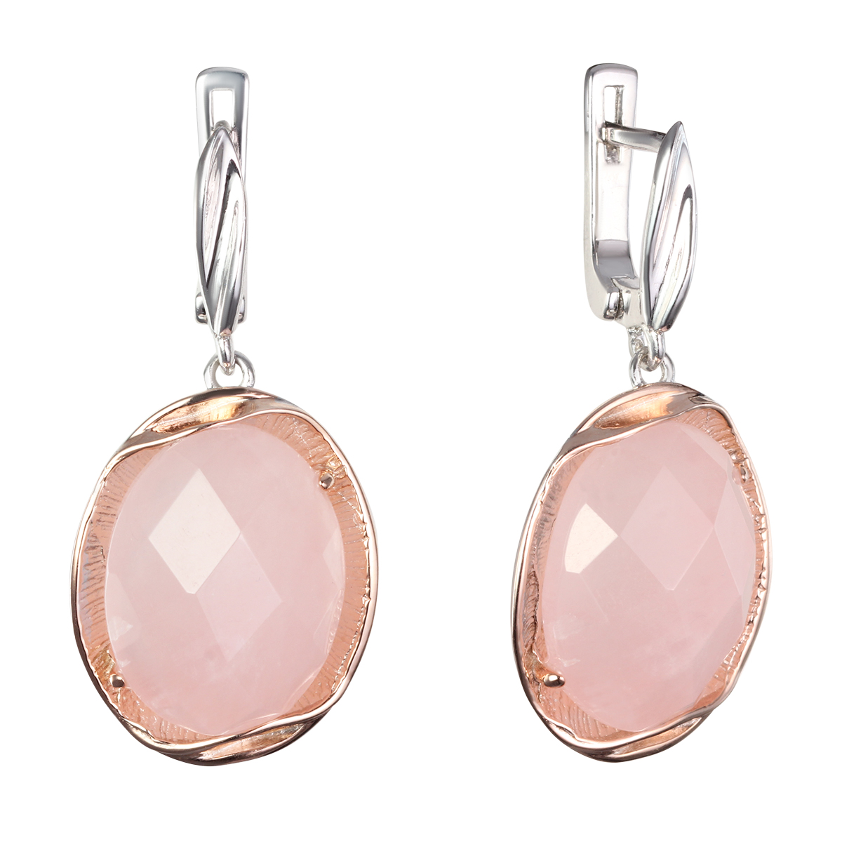 

Серьги женские из серебра Balex Jewellery 2430930099, кварц, 2430930099