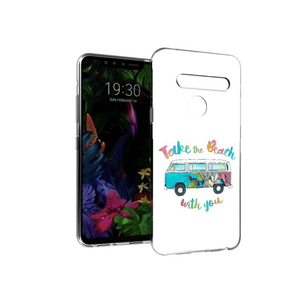 

Чехол MyPads Tocco для LG G8 Хиппи автобус (PT135945.76.190), Tocco