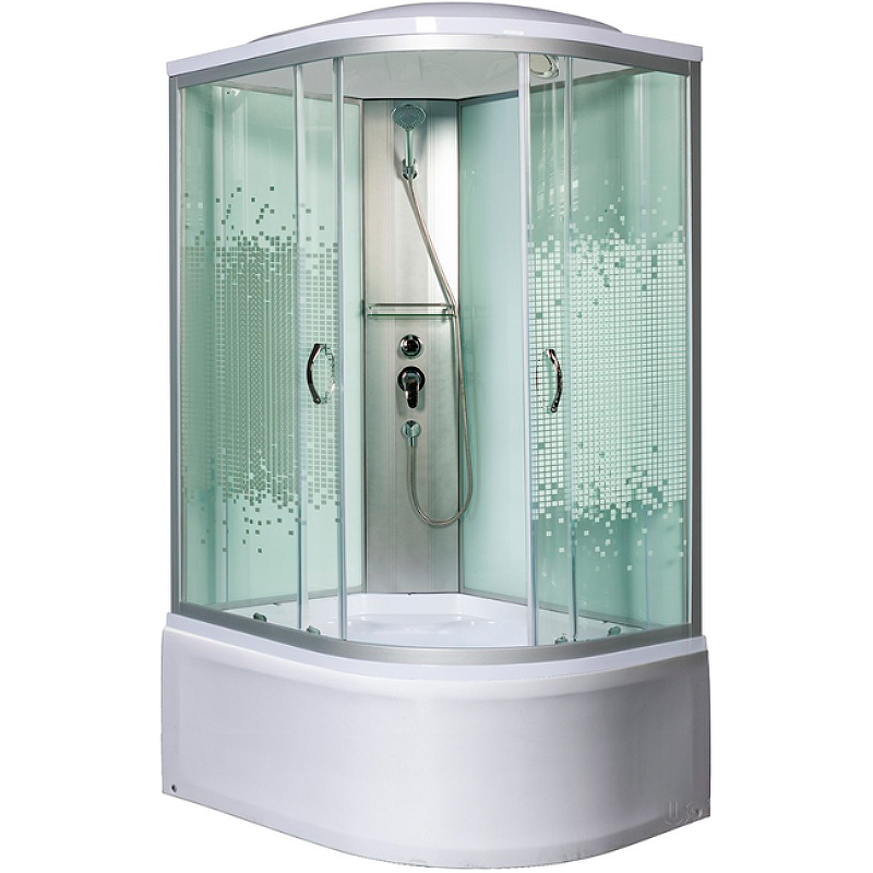 

Душевая кабина Мономах 120/80/44 С МЗ R 120х80х210, асимметричная