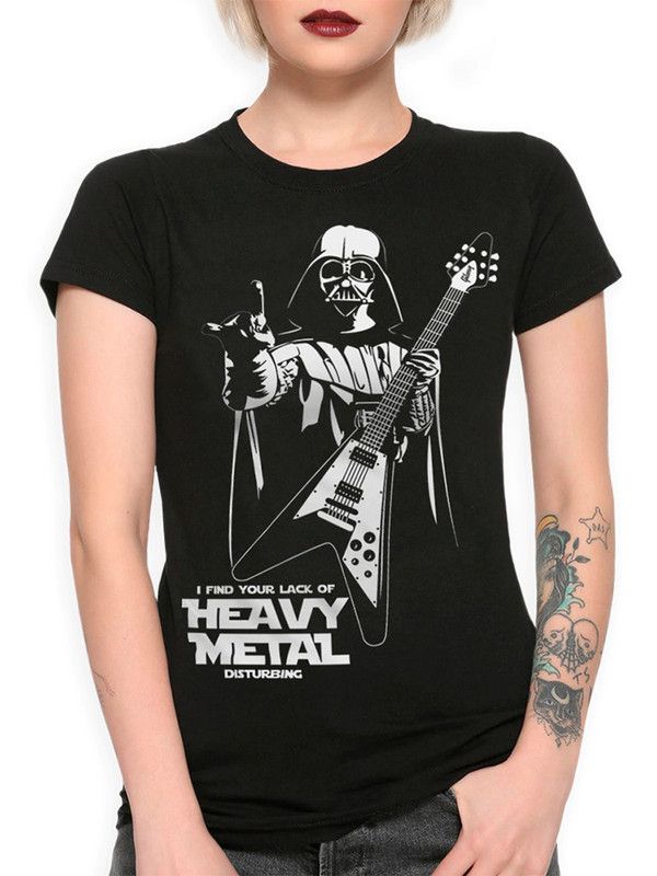 

Футболка женская DreamShirts Studio Дарт Вейдер Хеви-метал WAR-42321-1 черная 3XL, Черный, Дарт Вейдер Хеви-метал WAR-42321-1