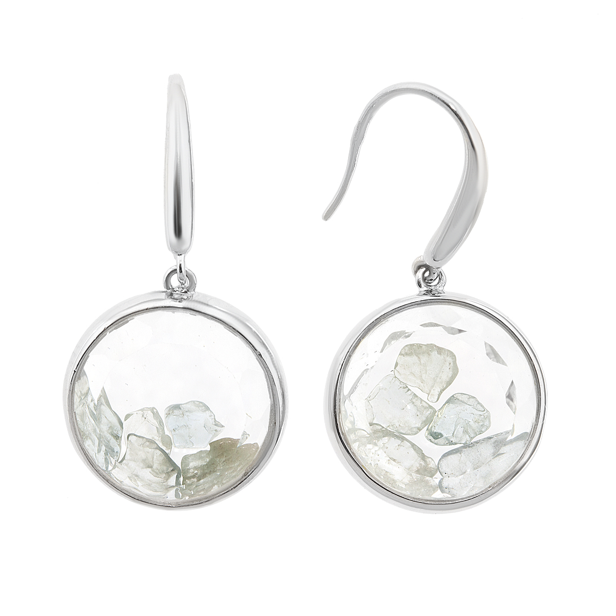 

Серьги женские из серебра Balex Jewellery 2436930191, аквамарин/ювелирное стекло