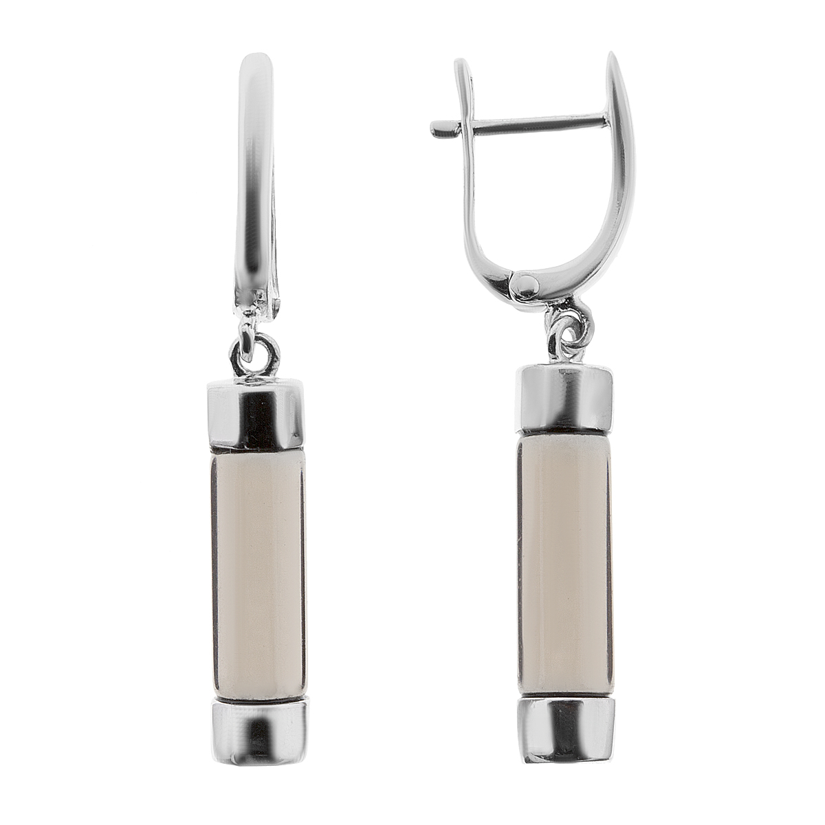 

Серьги женские из серебра Balex Jewellery 2436930220, раухтопаз, 2436930220
