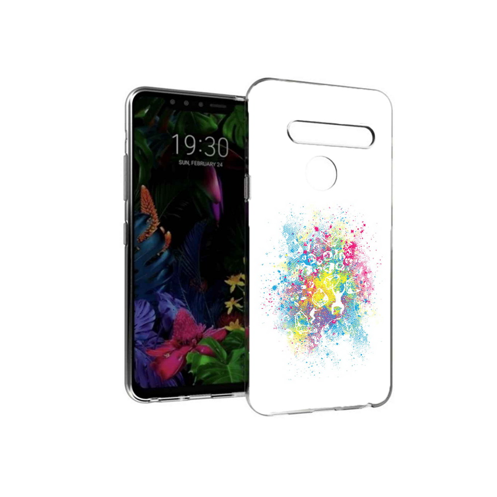 

Чехол MyPads Tocco для LG G8 акварель абстракция (PT135945.76.214), Tocco