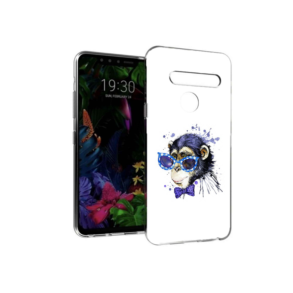 

Чехол MyPads Tocco для LG G8 акварельная обезьяна (PT135945.76.216), Tocco