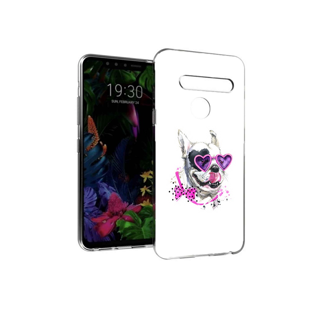 

Чехол MyPads Tocco для LG G8 акварельный пёс (PT135945.76.218), Tocco